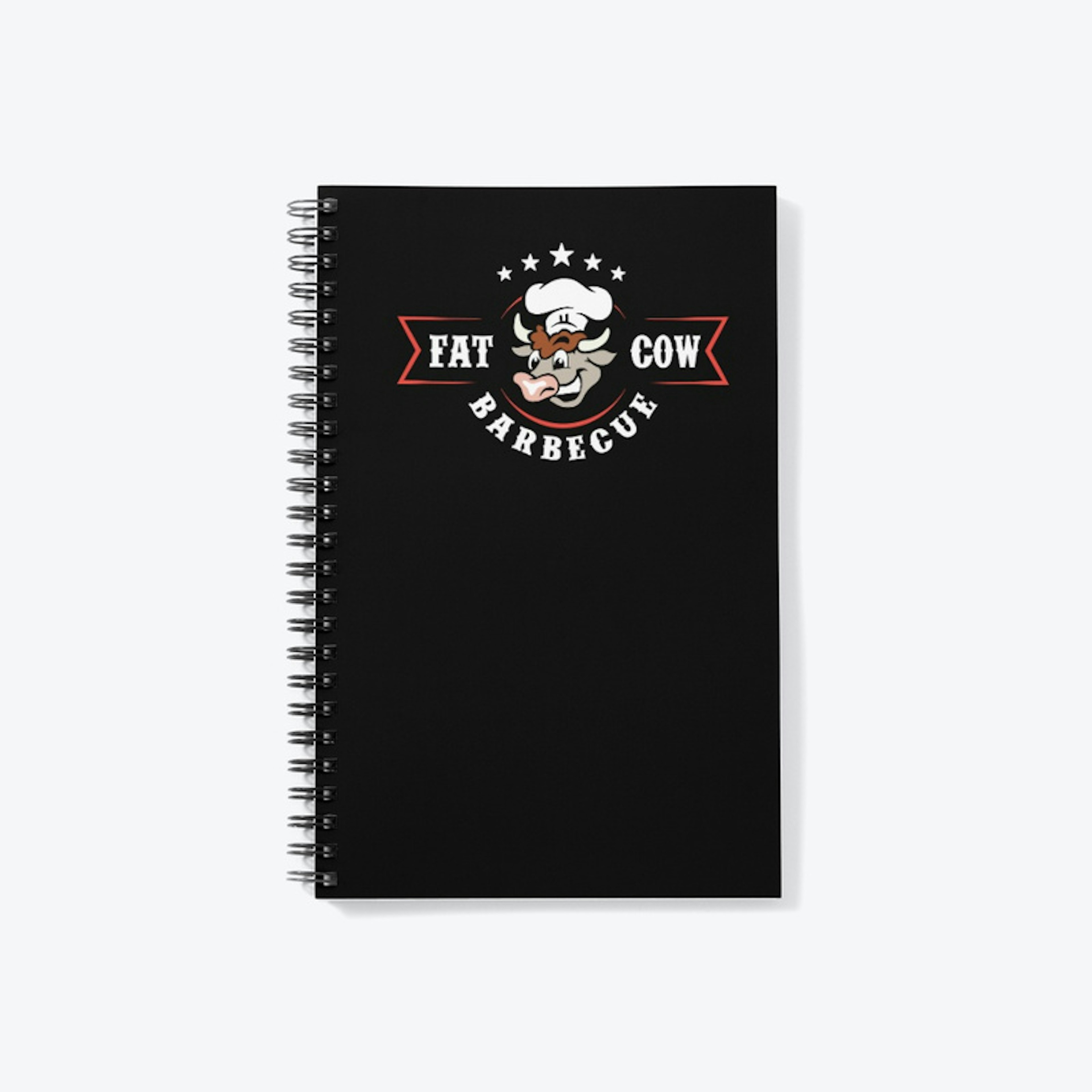 Fat Cow Barbecue Notebook