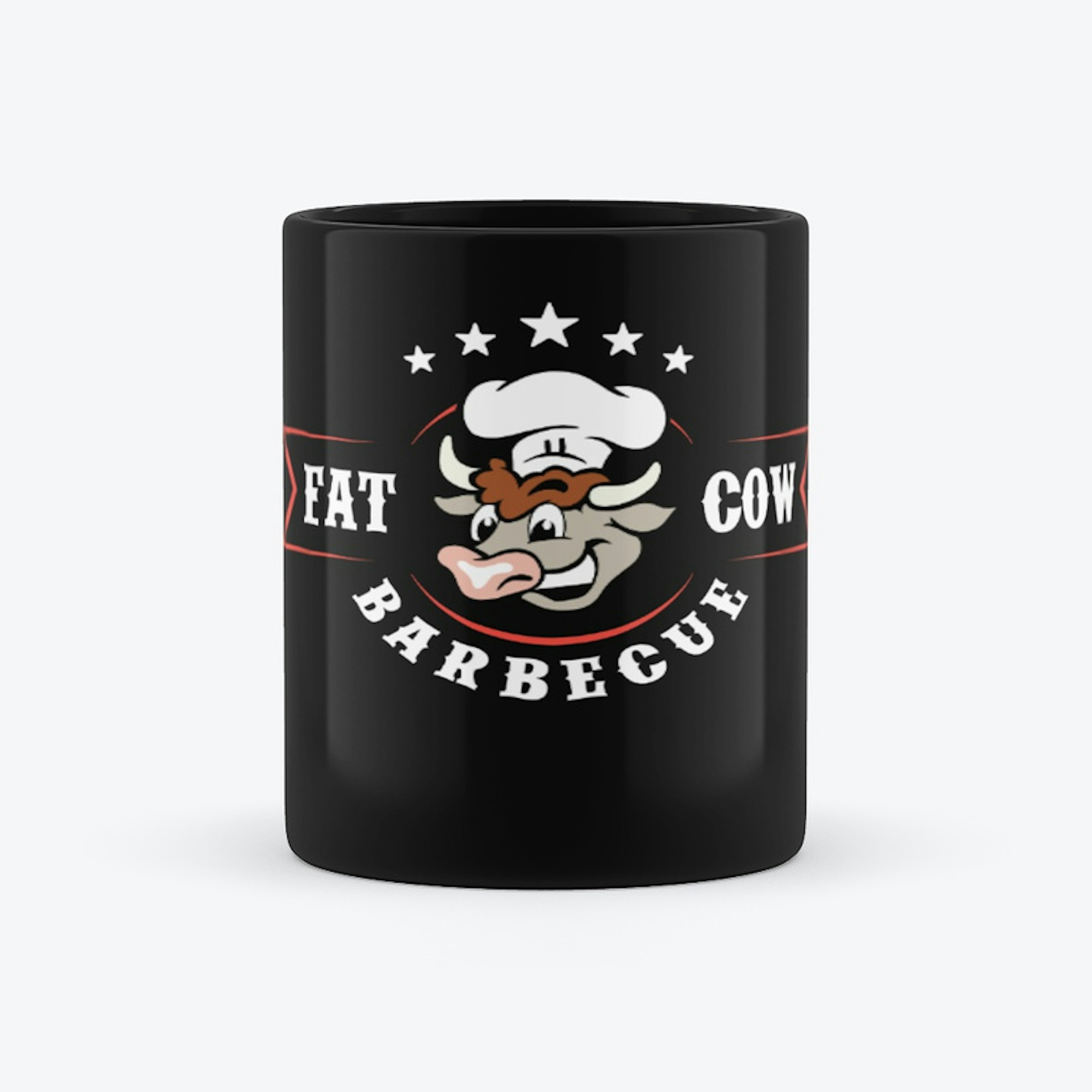 Fat Cow Barbecue Mug