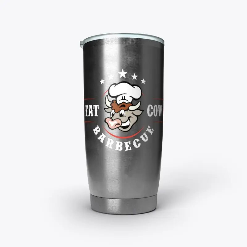 Fat Cow Barbecue 20 oz Tumbler