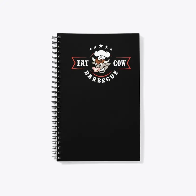 Fat Cow Barbecue Notebook